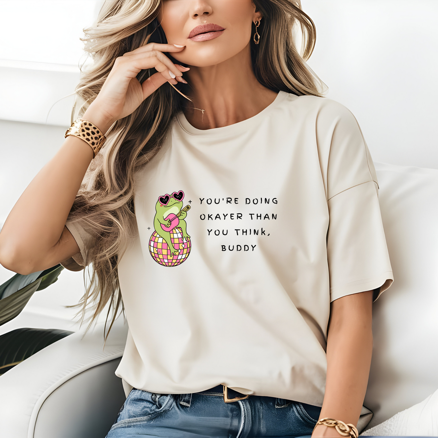 Reassuring Frog Tee